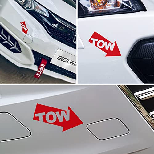 Rear Tow Towing Hook For Universal Car Auto Trailer Ring Aluminum Racing Trailer Hook Good Luck #TOP4