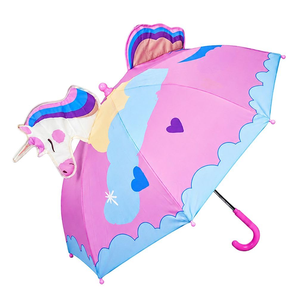 Little Surprise Box 3D Face Umbrella for Kids-3-8Y-image-4