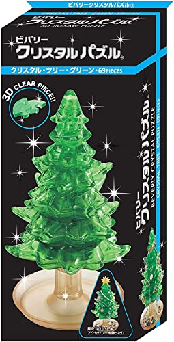69 Piece Crystal Puzzle Crystal Tree Green #TOP3