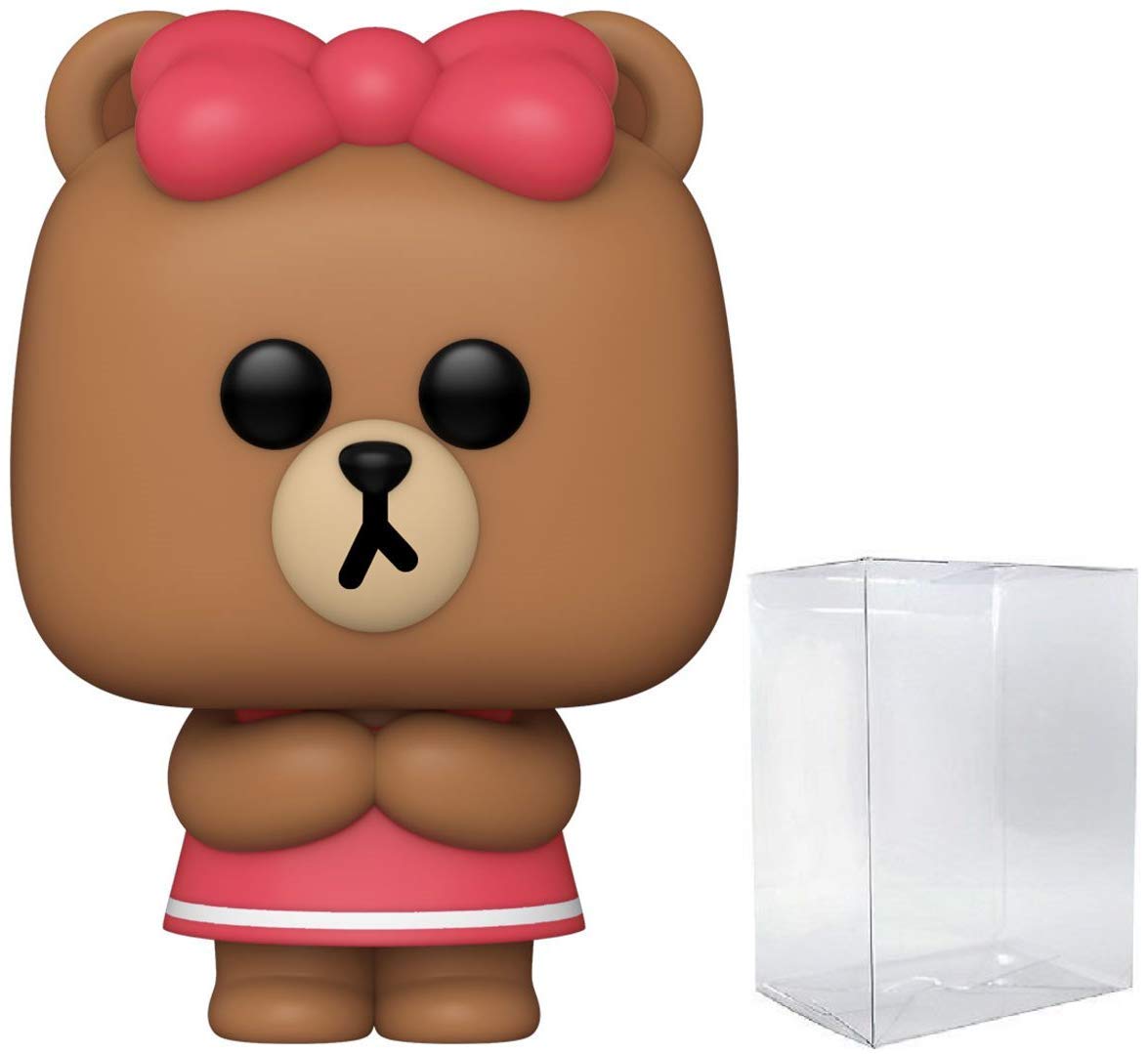 Funko Line Friends - Choco Pop! Vinyl Figure (Bundled with Compatible Pop Box Protector Case)