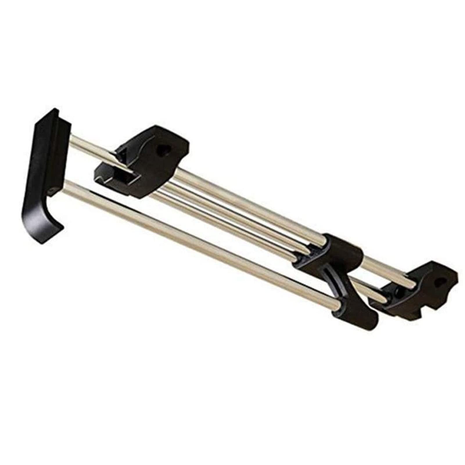 Rail de garde-robe rétractable pour optimiser un petit dressing