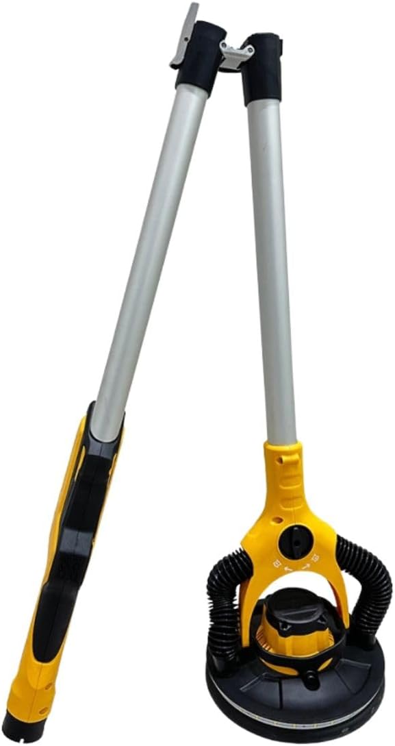 Stone Hammer - Lixadeira de Parede e Teto Roto Orbital Black Stone Ares SH900A 225mm 400W 220V | Motor Brushless, 6 Velocidades, Luz LED, Ideal para Massa acrílica, Massa Corrida, Gesso e Reboco