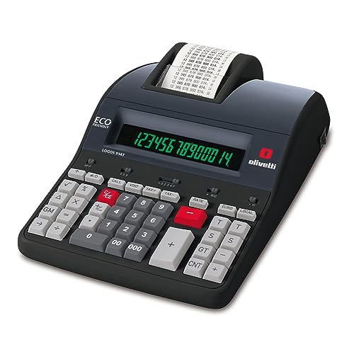 Stampante termica Olivetti 221779 - Calculadora impresora, 14 dígitos