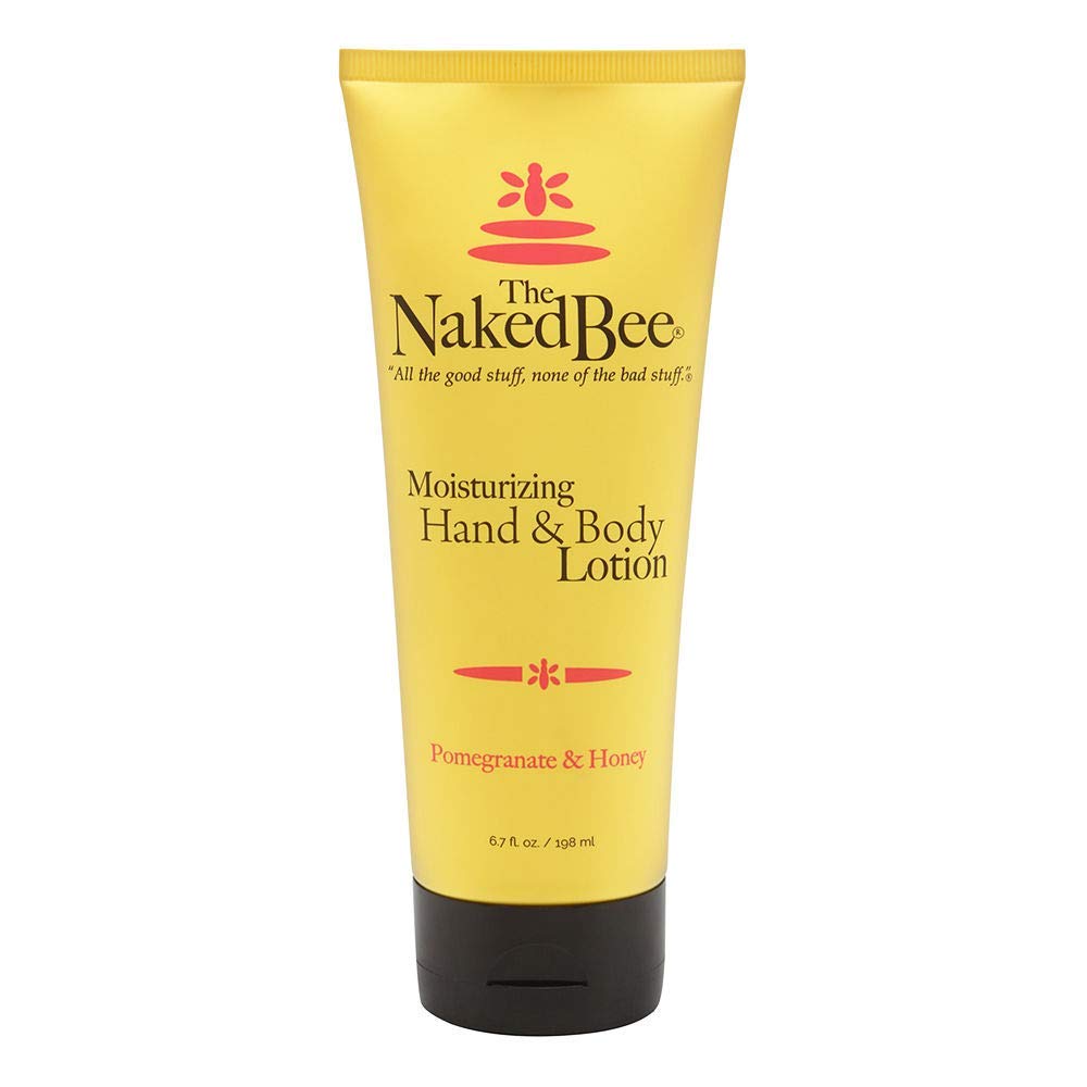 The Naked Bee Nourishing Body Lotion for All Skin Types (6.7 Fl oz) - Moisture Replenishing Lotion for Dry Skin with Pomegrante & Honey