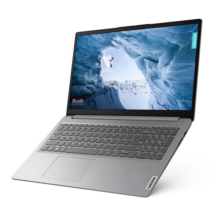 لاب توب لينوفو ايديا باد 1 معالج انتل كور i5 1235U 1.3GHz وذاكرة RAM 8GB SSD 512GB M.2 وبطاقة رسومات ايريس اكس وشاشة 15.6 انش FHD 1920x1080 فري دوس رمادي فاتح