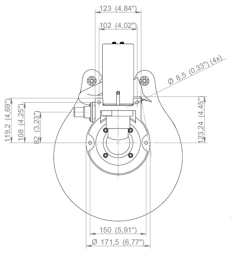 Elektrische Bootstoilette Kompakt WC mit Bedienungspaneel | 12V Bordtoilette mit Zerhacker für Camping Wohnmobil & Boot | Zerhackertoilette Weiss