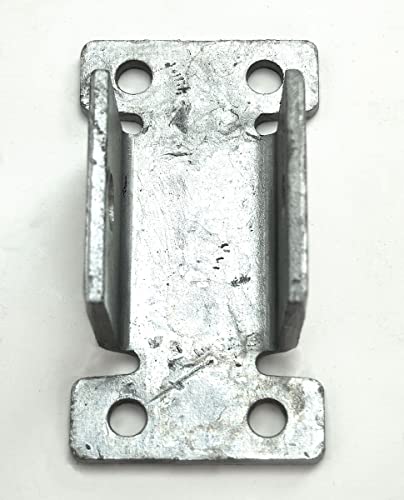 Sturdy Built (Qty 2)- Boat Trailer Front Leaf Spring Hanger Bracket 4 Hole Galvanized Bolt On