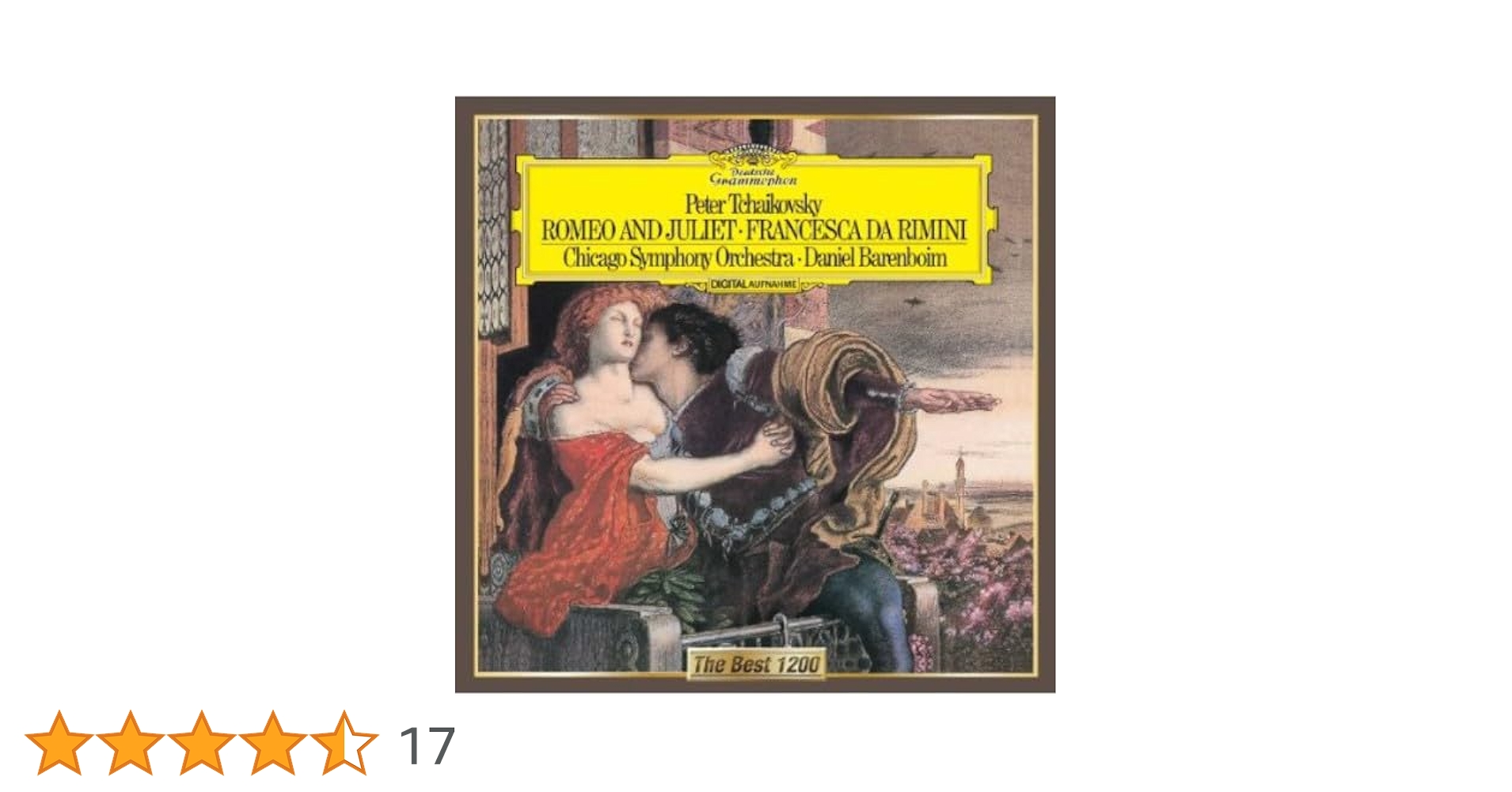 Amazon.co.jp: チャイコフスキー:幻想序曲「ロメオと