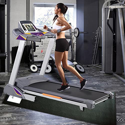 exercício para esteira | Tapete antiderrapante para ioga | treino durável para esteiras, máquinas el