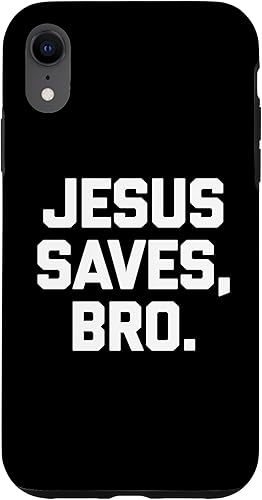 Miniatura 16 de iPhone 13 Pro Max Jesus Saves, Bro Shirt Funny Iglesia Católica Cristiana Jesús Caso