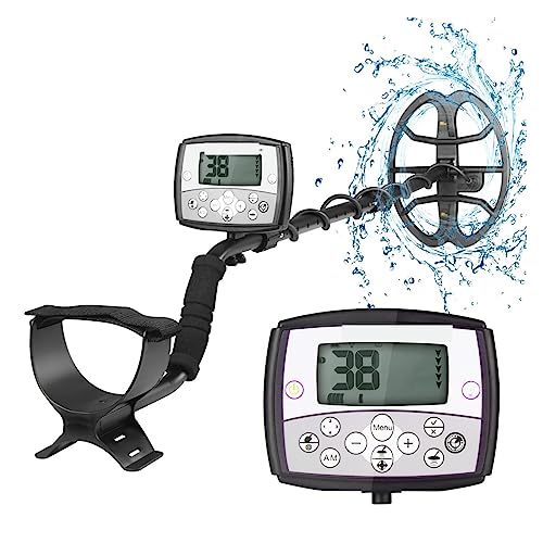 Detector de Metales, TC-800 Detector de Metales Tesoro de Detector de Oro Profesional de Alta sensibilidad con tecnología de frecuencia única,para Aventuras al Aire Libre