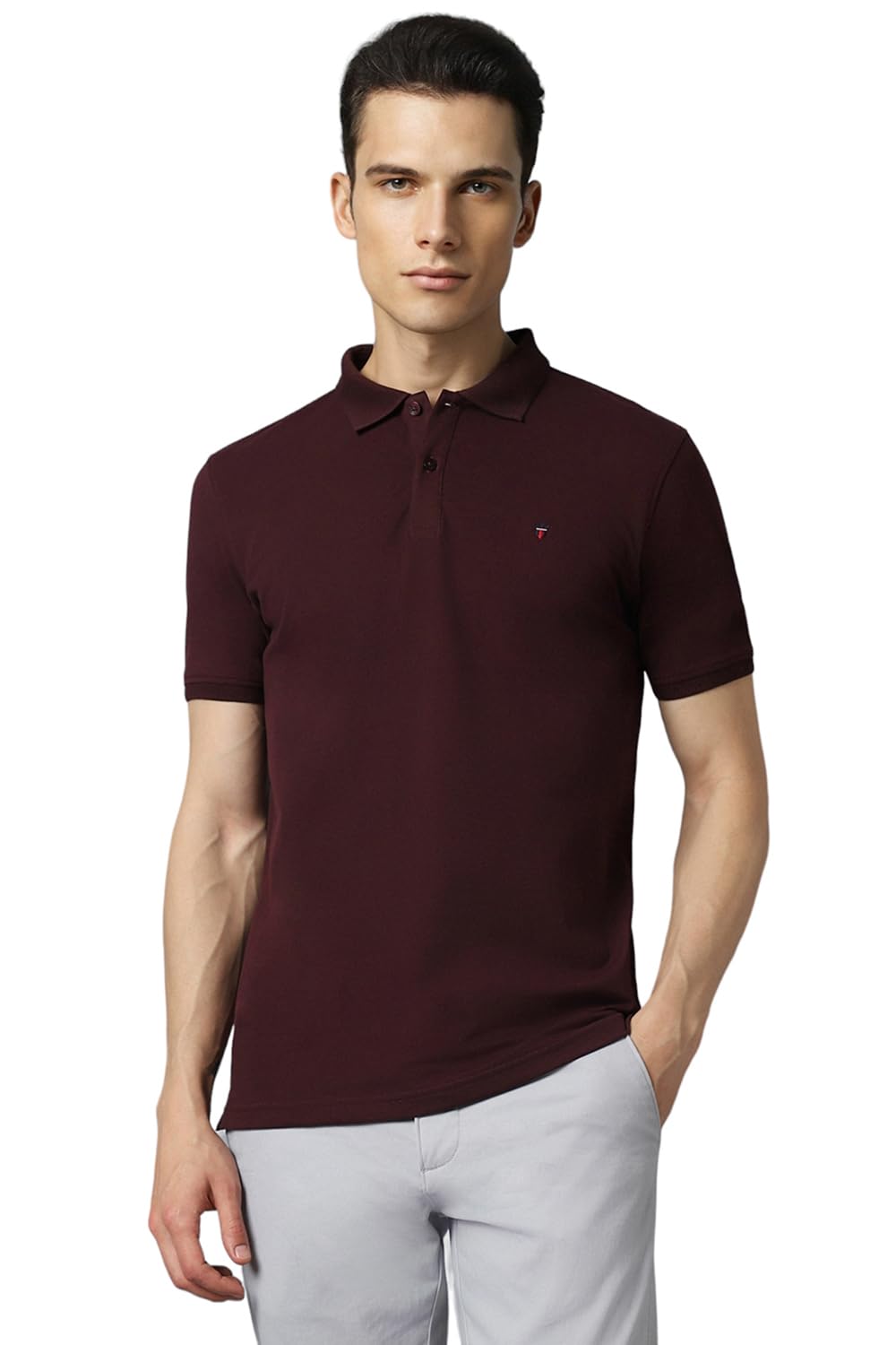 louis philippe Men's Cotton Slim Fit T-Shirt-picture-51