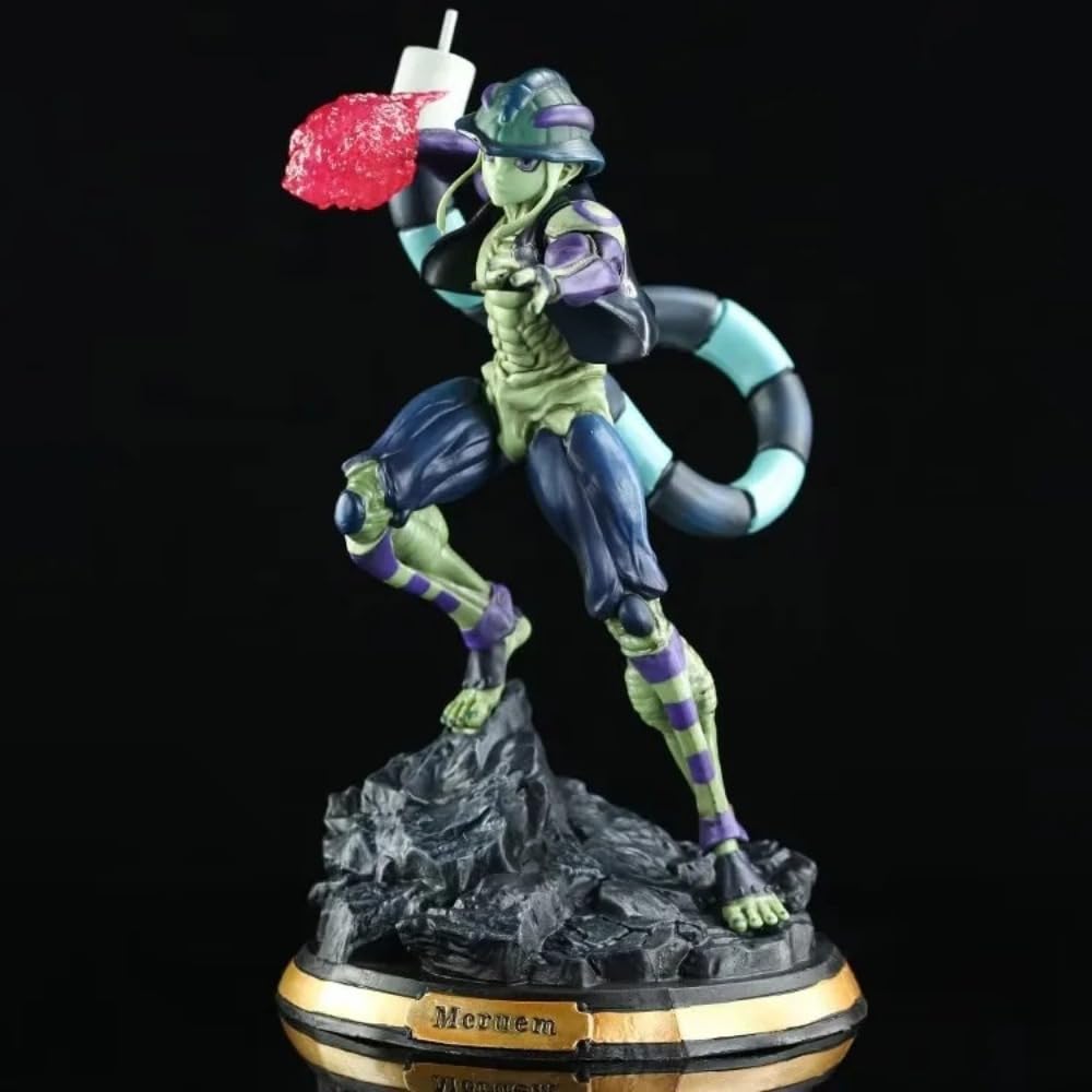 ENFILYFor Hunter GK Ant King Meruem Chimera Ant Chapter Statue Scene Figure Doll Model Ornament Handmade PVC Anime Manga Character Model Statue Figure Collectibles Decorations Gifts