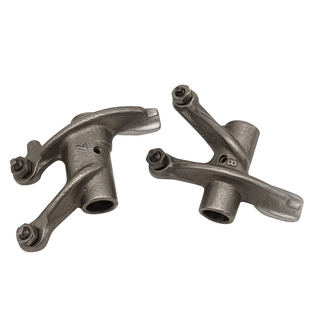 Pasuje do Honda XR250R XL250L XL250S XR250 1978-1983 części silnika dolotowego i wydechowego 2 szt. Zestaw wahacza luz zaworowy wydech