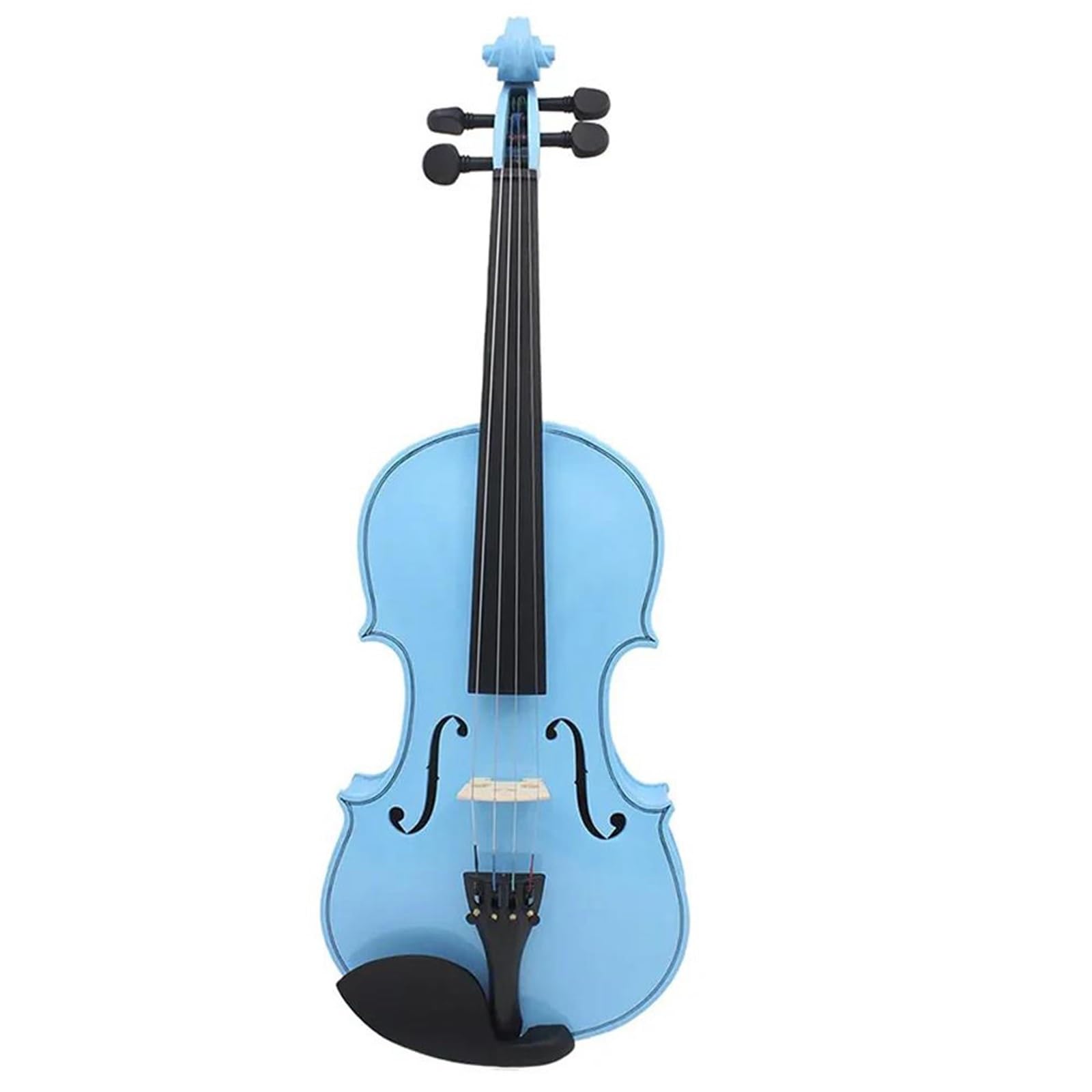 Violino Set Di Violini Per Strumenti A Corde Per Acustico Per Principianti Professionisti Blu 4/4 Con Custodia Per Arco(Violin)