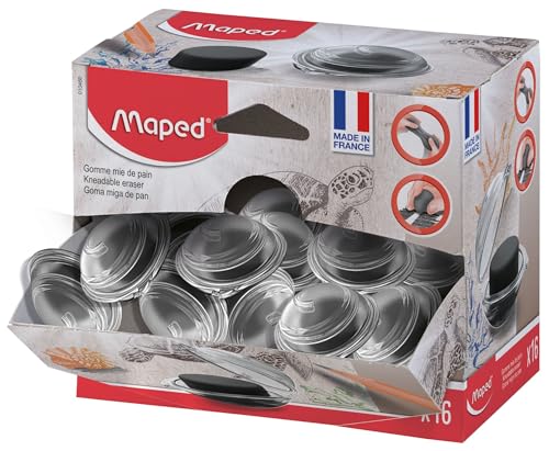 MAPED Gomme MIE DE PAIN pour le gommage du fusain et de la craie à l'unité