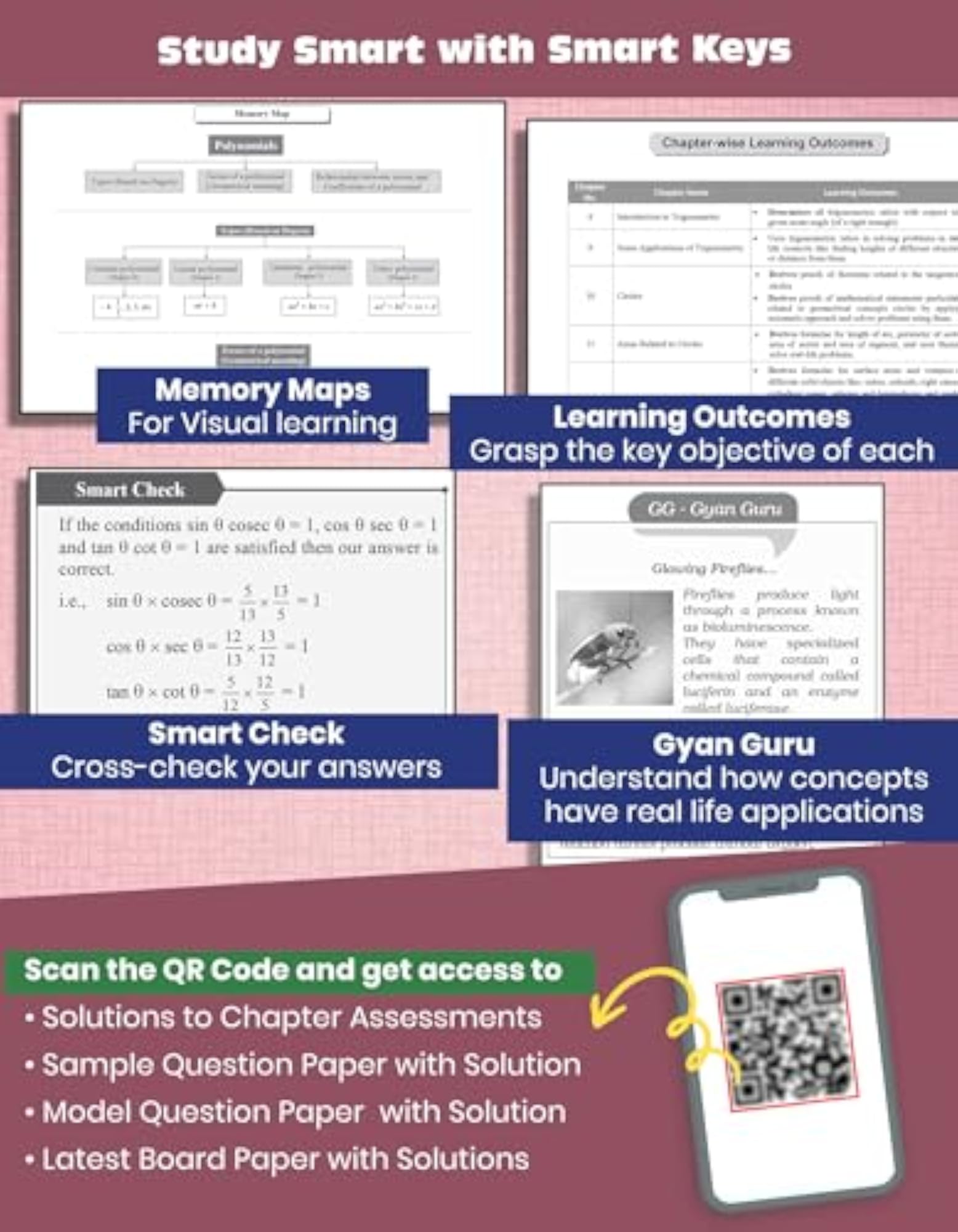 CBSE Class 10 Maths Vol 1 & 2 Science Notes Books, Paperback