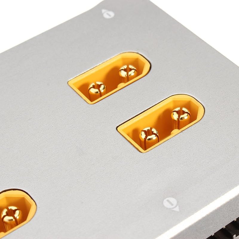 ISDT PC-4860 1-8S Bezpieczna płyta równoległa XT60 CNC równoległa płyta ładująca do jednostek ładujących do samolotu RC FPV Drone