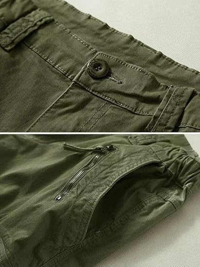 Cargo Pants Women Baggy Camo Tactical Pants Straight Leg Casual Y2K Work Trousers with 9 Pockets No Belt - Image 5