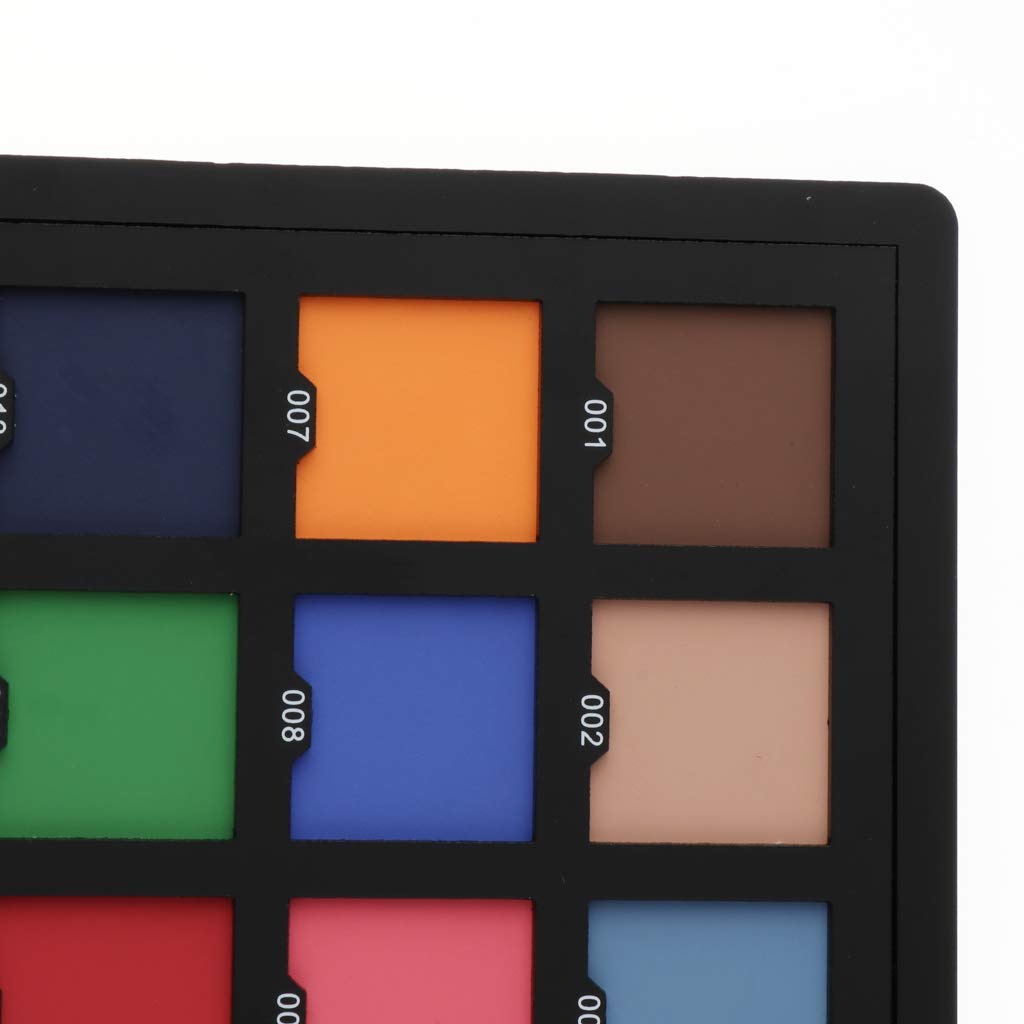 Amazon | 24色 カラーチェッカー テストカラーチャート 写真 カラー