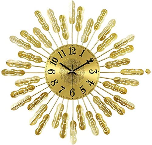 Horloges murales décoratives métal style étoile moderne 80 cm