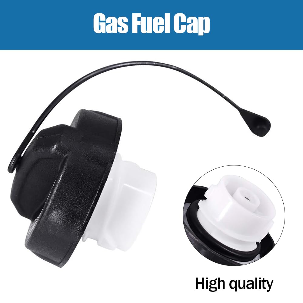 Tappo serbatoio benzina 52124512AA 52030433AB ricambio compatibile con Chrysler Aspen Pacifica Town and Country Voyager, Dodge Caravan Durango Grand Caravan Nitro Commander Grand Cherokee Liberty