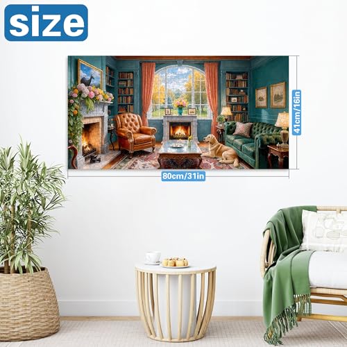 Reofrey Puzzles for Adults 1000 Pieces, ELEGANT INTERIOR SERENITY, Special Shape Jigsaw Puzzles - Image 4