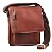 Produktbild STILORD Herren-Umhängetasche braun - Kleine Vintage Schultertasche - 8,4 Zoll Messenger-Bag - Tablettasche aus echtem Büffel-Leder 'Finn'