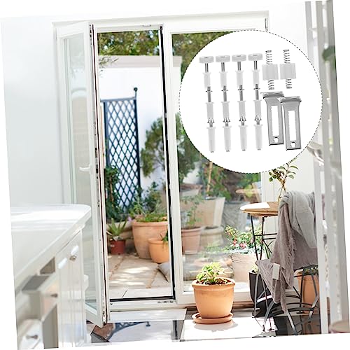 Kit de herrajes para puerta plegable Gadpiparty 1 set para instalación fácil de puertas de clóset miniatura 6