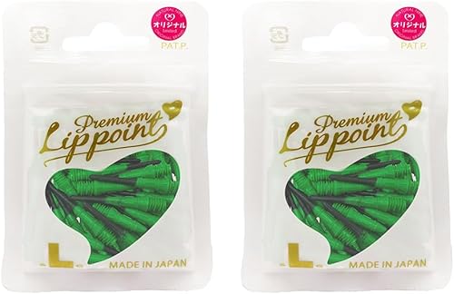 Miniatura 125 de Premium Lippoint Soft Tip Dart Points 2BA Thread 3 Lengths 30 & 60 Count Manzana 2-Tone