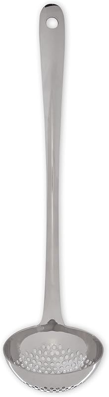 RSVP International Endurance Kitchen Collection Pierced Straining Tools, Ladle, 18/8 Stainless Steel