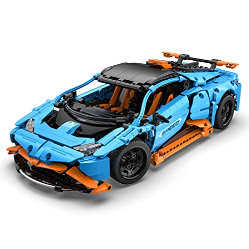 Foxom Technik Sportwagen Bausteine Bausatz, 1/12 CADA STO Supercar Konstruktionsspielzeug mit Motor Kit, Kompatibel mit… – Bild 2