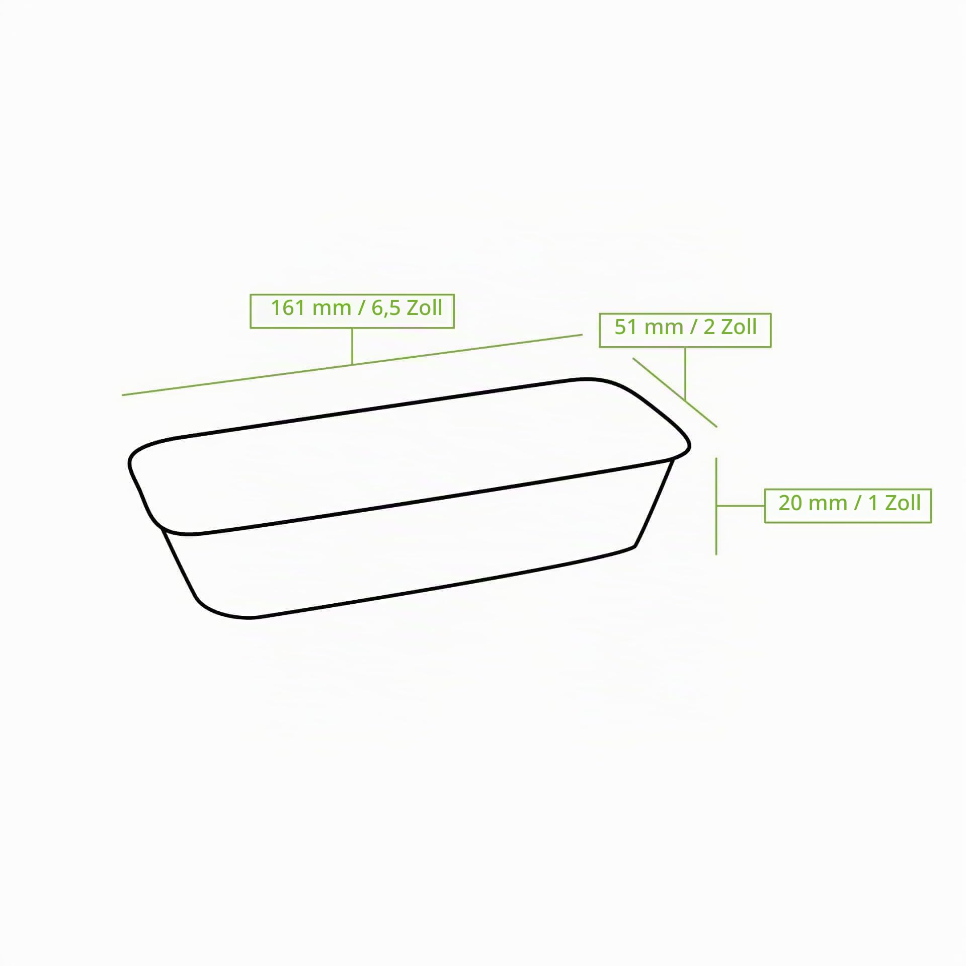 BIOZOYG Snackschalen 200 Stück 125 ml 13,5 x 8 cm rechteckig - Palmblatt Fingerfood Schalen, Einweg Schälchen nachhaltig - Snackschale Einweg Antipasti Teller