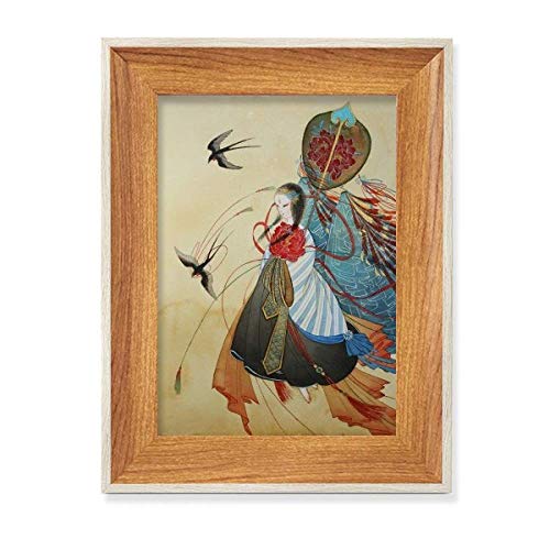 Cadre de photo en bois de bureau Les Hirondelles pour peinture et tableau d'art - 2