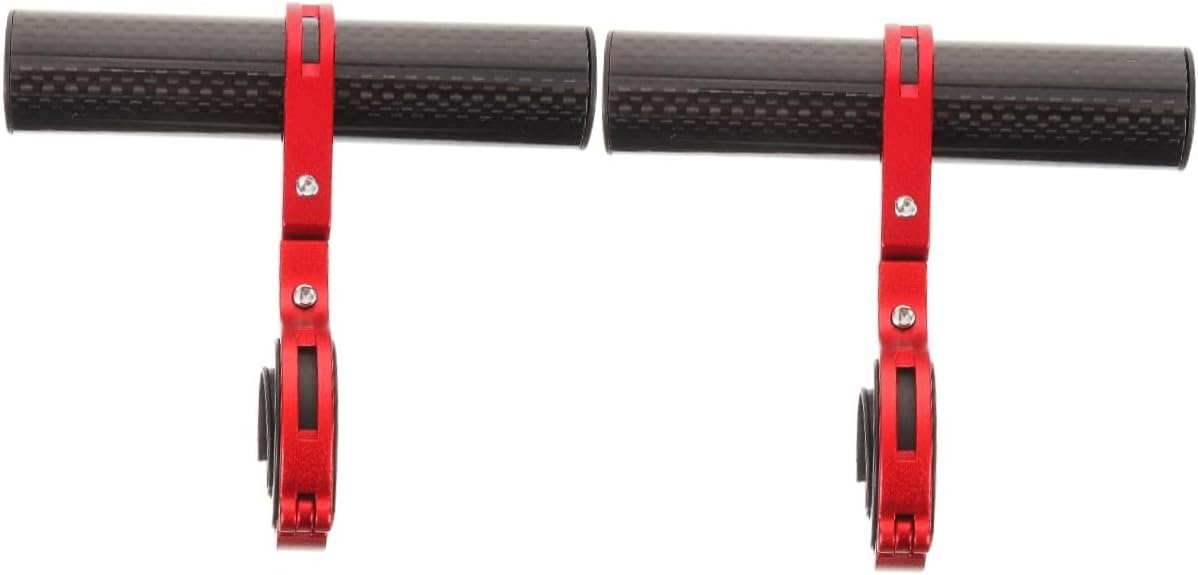 BESTonZON Bike Handlebar Extension Mount Durable Metal Light Holder Stable Bracket for Mountain Bikes Multi Use
