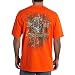 Carhartt Men's 102040 Workwear Faded Back Camo Short Sleeve Pocket T-Shirt - XX-Large - Orange