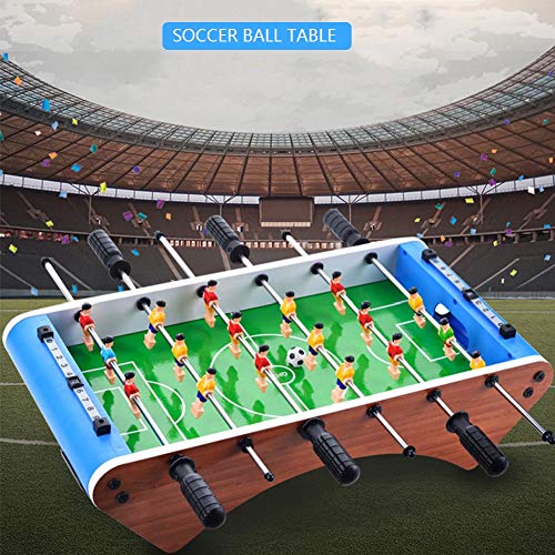 RiToEasysports Kickertisch, Tischfußballspiel-Set für 2 Spieler, Wettbewerb, Klassisches Fußballspiel, Tischfußball, Familienspiel, Kinderspielzeugbrett für Familienspielzimmer – Bild 7