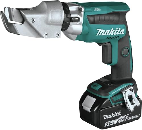 Miniatura 2 de Makita XSJ04T 18V LXT Kit de cizalla compensada de calibre 18 sin escobillas de iones de litio sin escobillas (5.0 Ah)