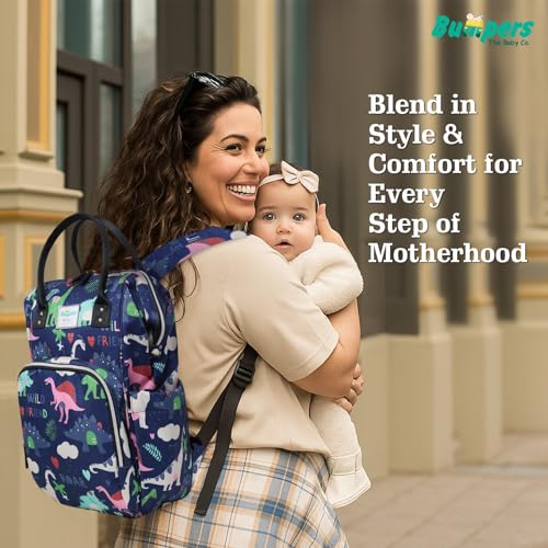 Image of Bumper Baby Diaper Bag | Waterproof Maternity & Travel Bag