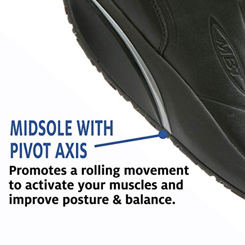 MBT Women's 1997 Classic Traditional Leather Rocker Bottom Shoe3