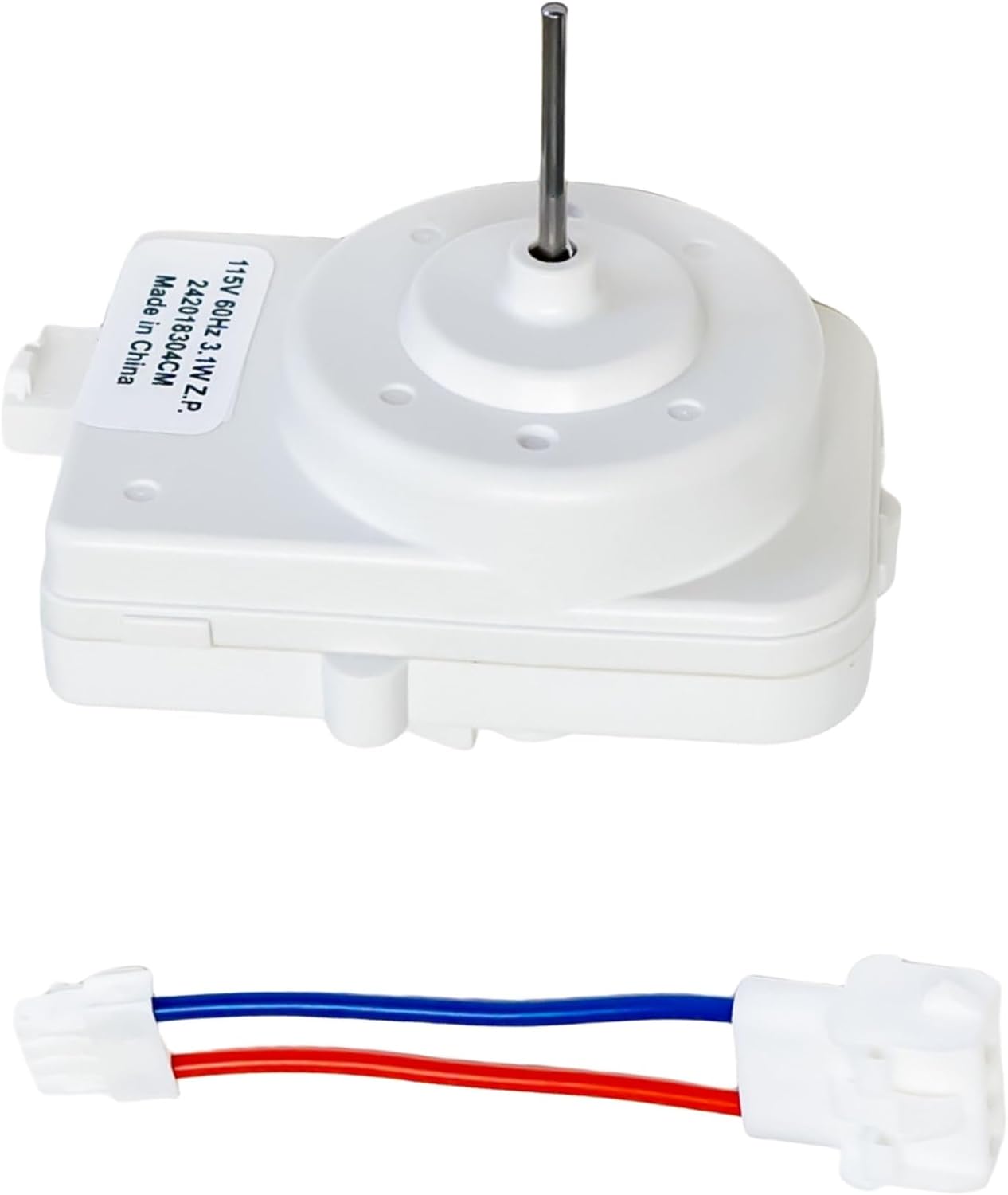 242018304 Condenser Fan Motor fits for Electrolux Frigidaire Replace 242018301, AP6891872, 297279502, FFHS2622MBA