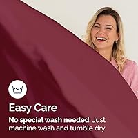 Vista 145 de King Fitted Bed Sheet - Bottom Single Fitted Sheet Only - Ultra-Soft Hotel Luxury Bedding w/ 8-16 Inch Deep Pockets - Breathable, Cooling & Wrinkle