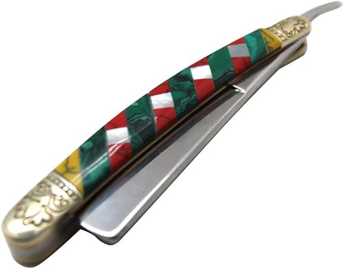 Miniatura 6 de Colección Barber Straight Razor Style Manual Plegable Cuchillo.. (Rojo)