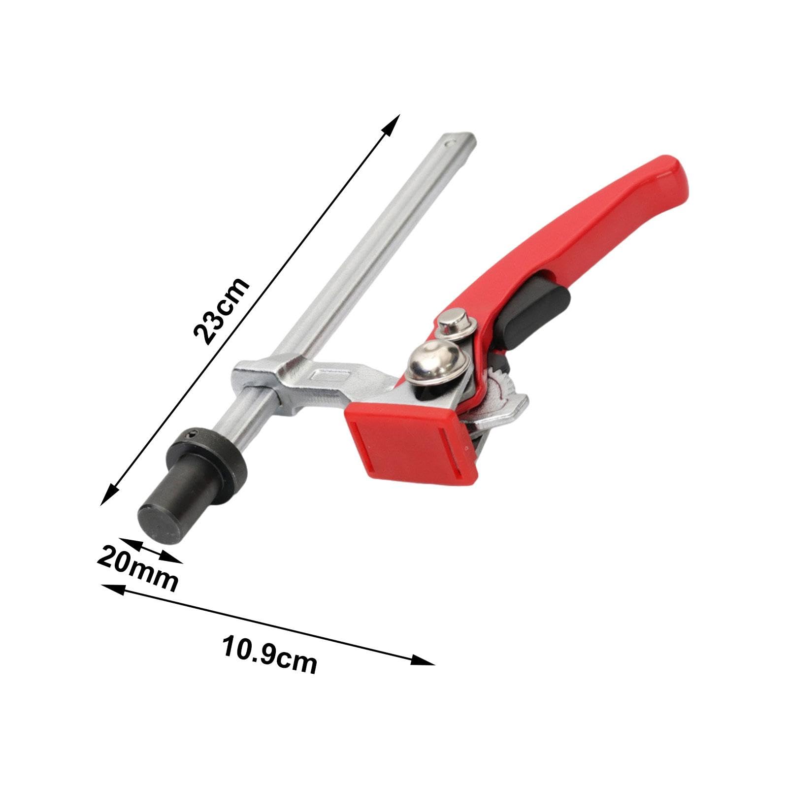 Generic Morsetto Da Tavolo per Lavorazione Del Legno, Morsetto a Cricchetto Regolabile, Morsetto a Pressione a Fissaggio Rapido, Morsetto Da Tavolo a Cricchet, 20MM
