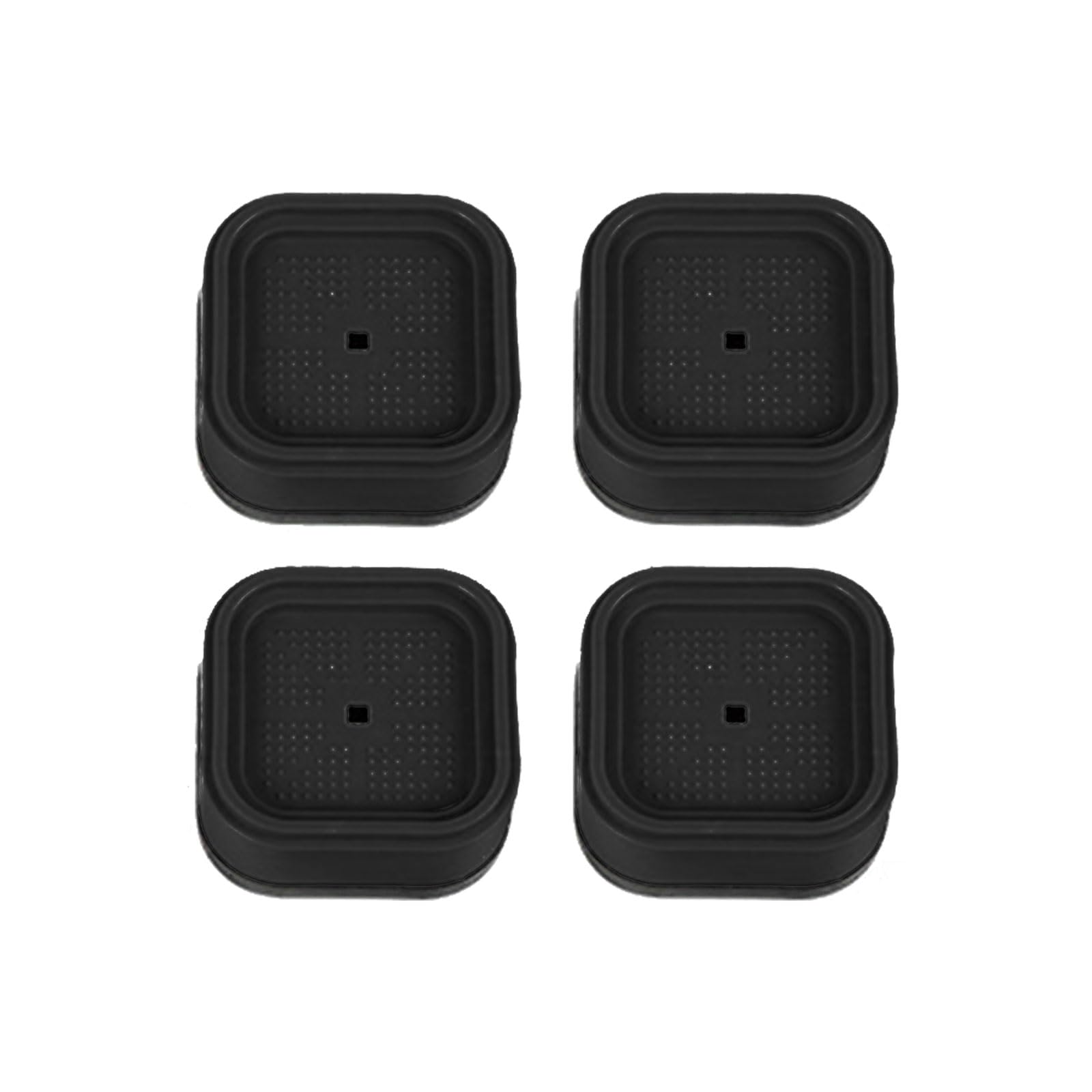 Kalttoy 4pcs Washing Machine Risers Bed Lifts Stackable Furniture Risers Easy Use Raiser Blocks for Desk Couch and Chair Furniture