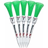 トルネード ティー ゴルフ 5 Pack Tornado Tee 3.25インチ 4インチ 蛍光 カラー (ネオングリーン, 4 in) [並行輸入品]