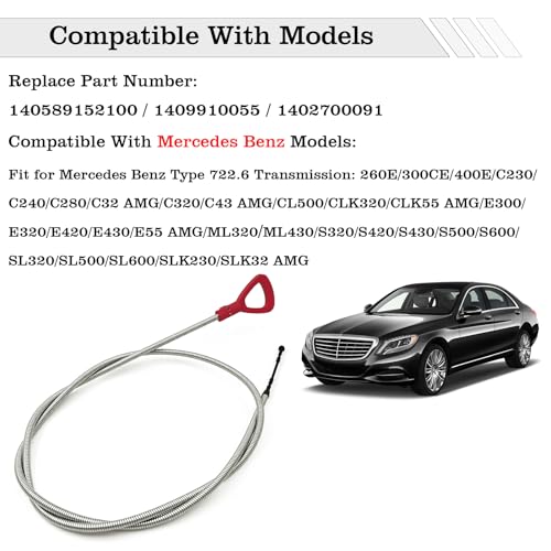 Image of 140589152100 Transmission Fluid Dipstick Tool, Compatible with Mercedes Benz 722.6 Transmissions Replaces 1409910055 1402700091