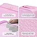 JJ POWER Travel Packing Cubes, Luggage Organizers with Shoe Bag (Pink)
