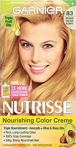 Garnier Nutrisse Crema Tinte para Cabello 83 Rubio Dorado miniatura 3