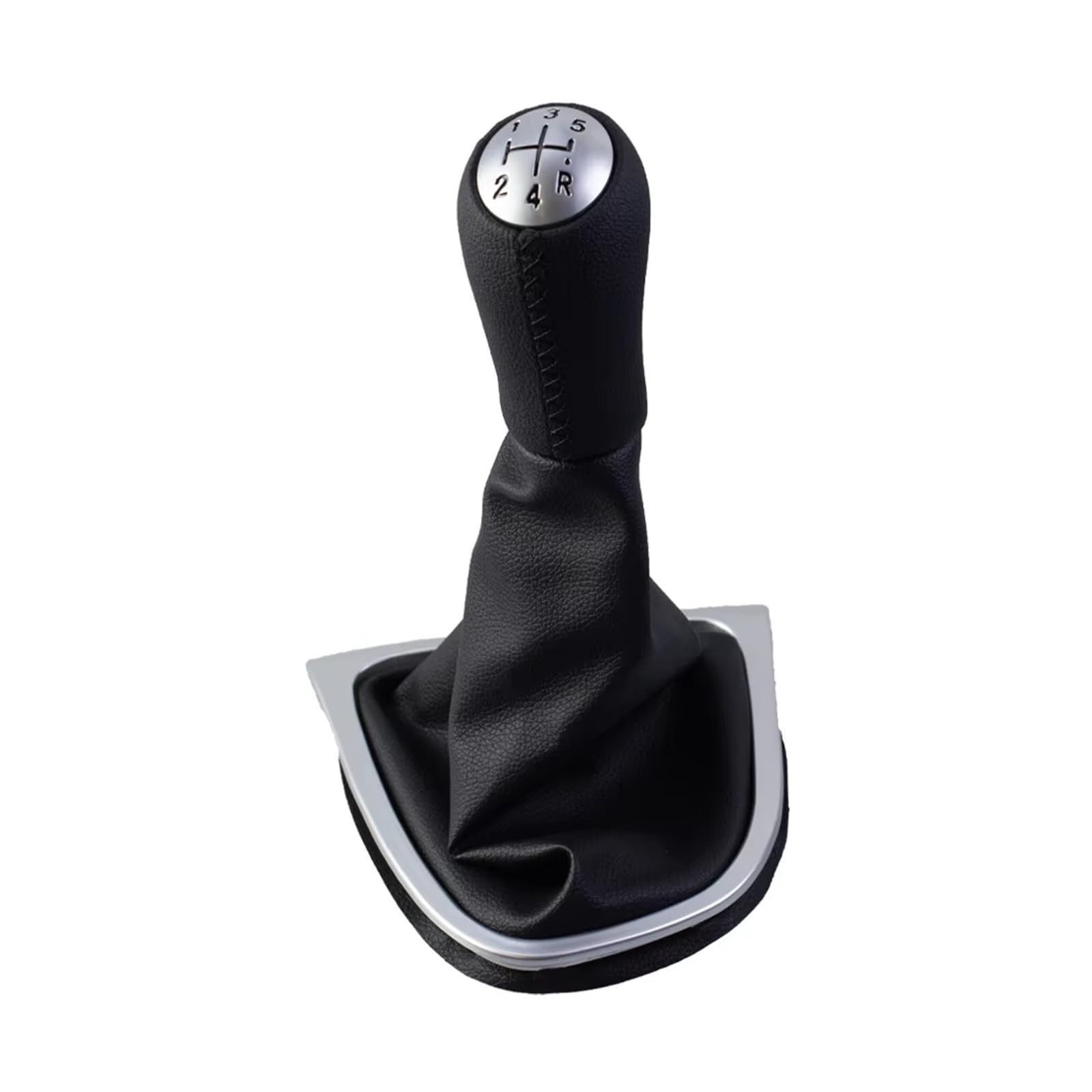 GHQFROP Transmission Gear Shift Knob for Clio 4 IV 2012-2020 Manual Transmission 5 Speed Gear Shift Knob Stick Gaiter with Boot Cover Car Gear Stick Knob